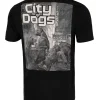 Men's T-Shirt CITY OF DOGS - Black