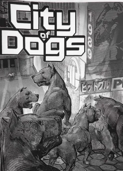 Men's T-Shirt CITY OF DOGS - White