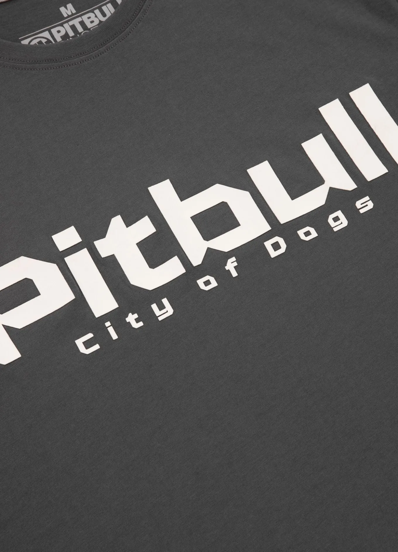 Men's T-Shirt CITY OF DOGS - Graphite