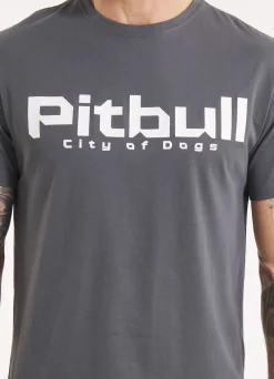 Men's T-Shirt CITY OF DOGS - Graphite