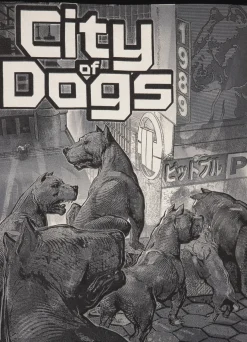 Men's T-Shirt CITY OF DOGS - Black