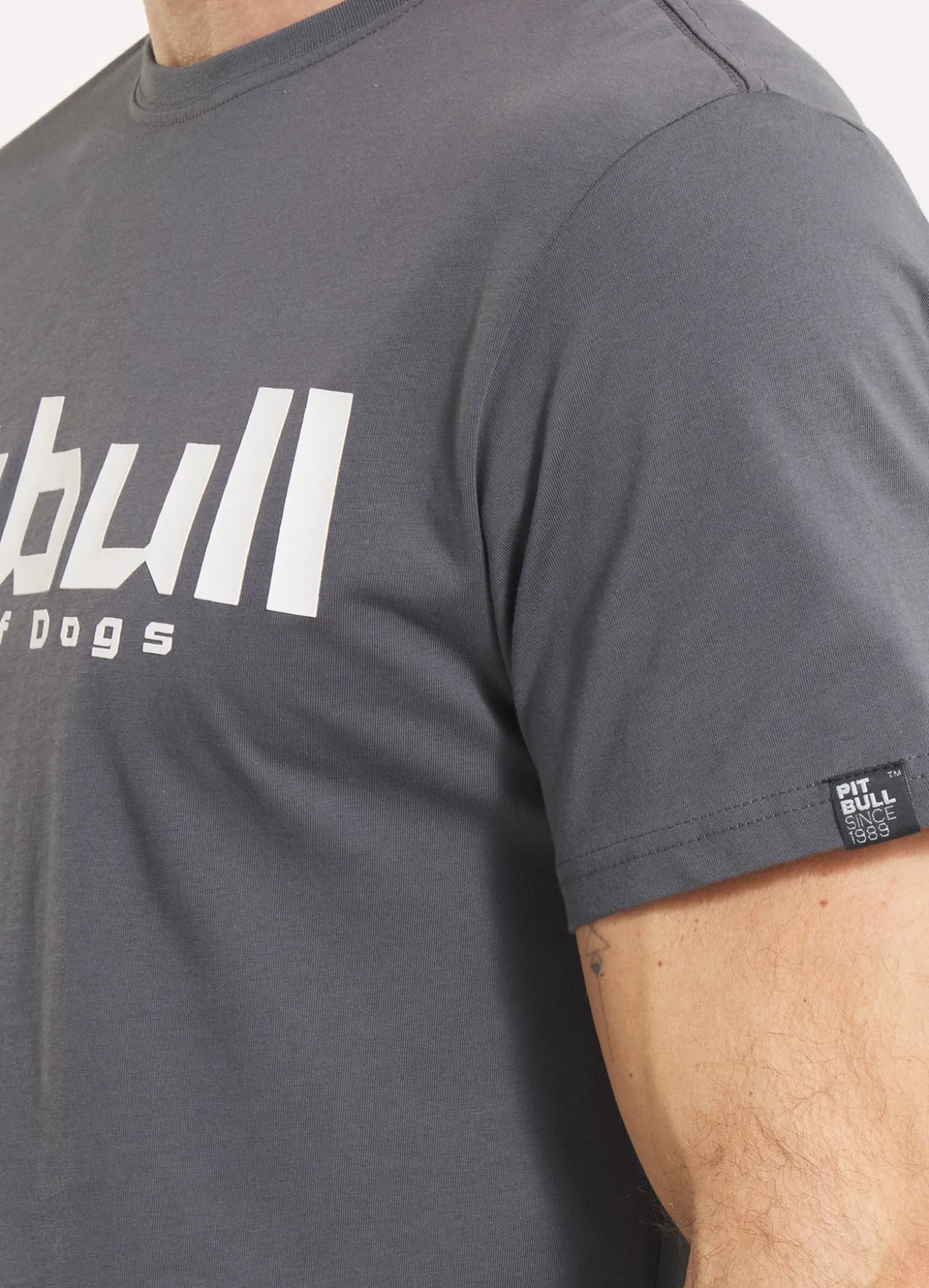 Men's T-Shirt CITY OF DOGS - Graphite