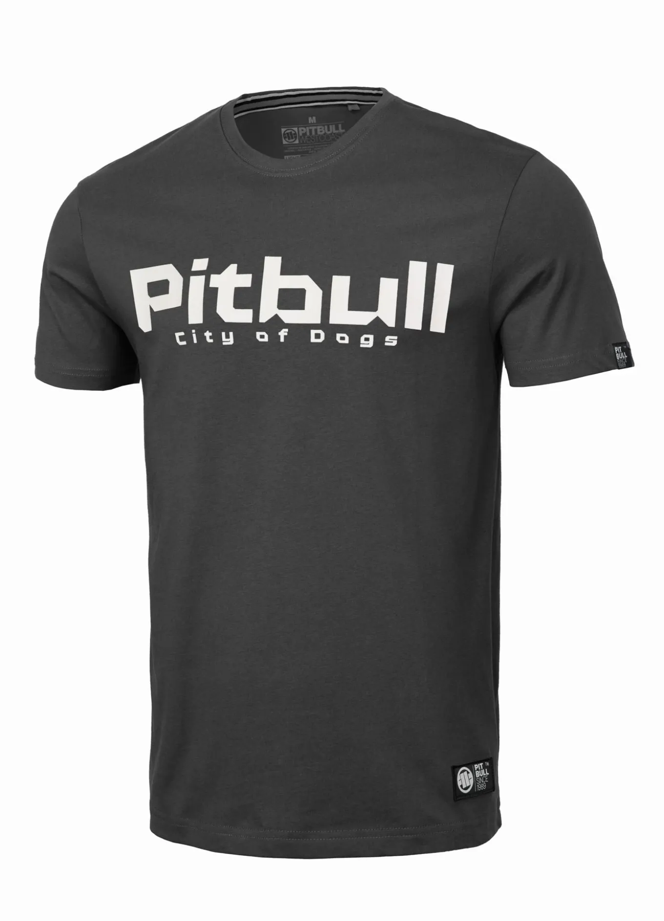 Men's T-Shirt CITY OF DOGS - Graphite