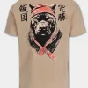 Men's T-Shirt Denim Washed BRAVERY - Sand
