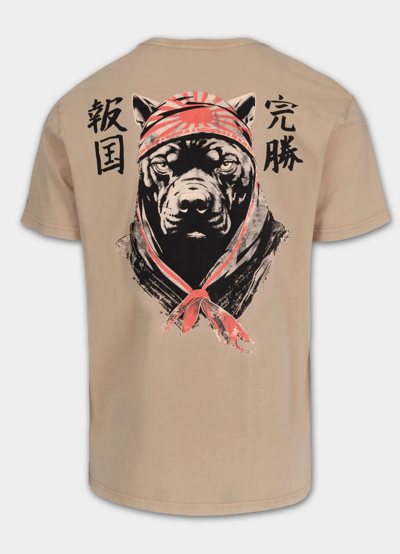 Men's T-Shirt Denim Washed BRAVERY - Sand