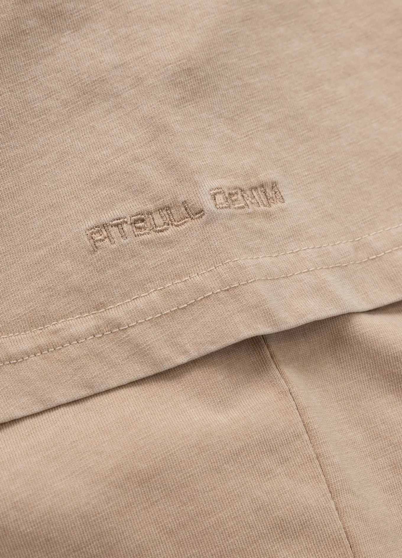 Men's T-Shirt Denim Washed BRAVERY - Sand