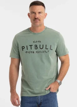 Men's T-Shirt Denim Washed BRAVERY - Green