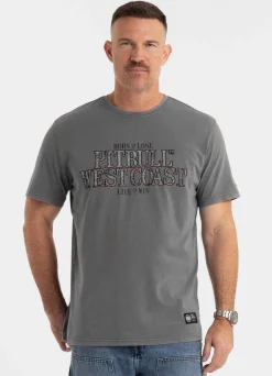 Men's T-Shirt Denim Washed ACE OF SPADES II - Gray