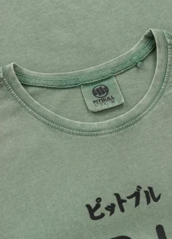 Men's T-Shirt Denim Washed BRAVERY - Green