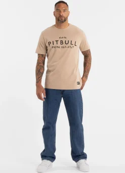 Men's T-Shirt Denim Washed BRAVERY - Sand