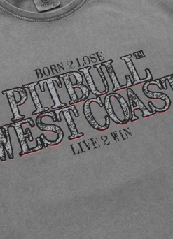 Men's T-Shirt Denim Washed ACE OF SPADES II - Gray