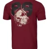 Men's T-Shirt DOG 89 - Burgundy