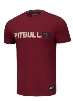 Men's T-Shirt DOG 89 - Burgundy