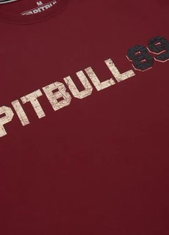 Men's T-Shirt DOG 89 - Burgundy