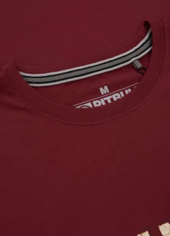 Men's T-Shirt DOG 89 - Burgundy