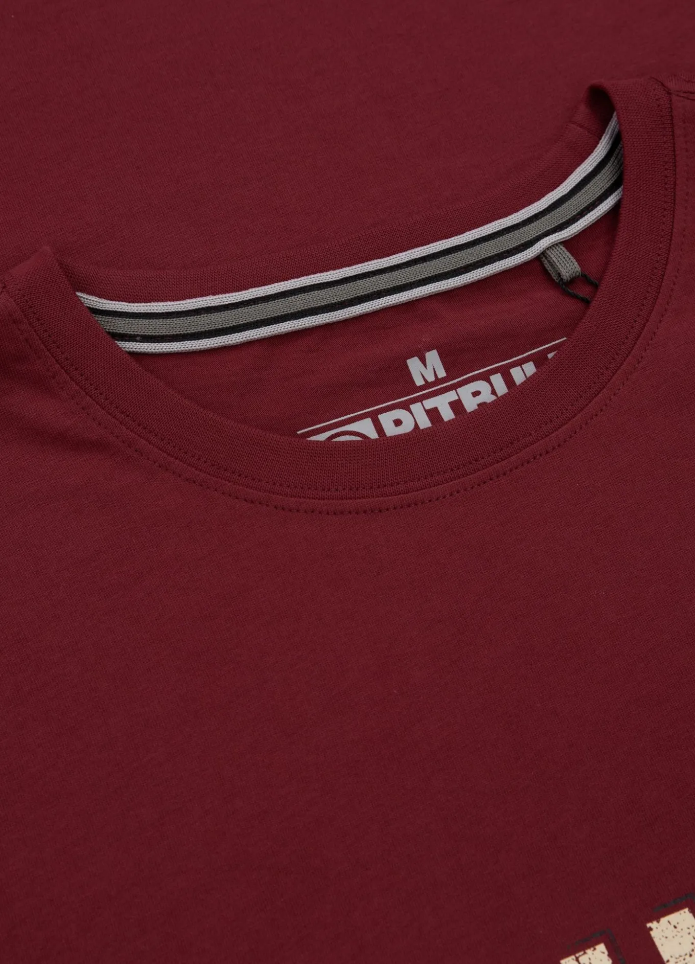 Men's T-Shirt DOG 89 - Burgundy