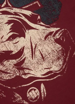 Men's T-Shirt DOG 89 - Burgundy