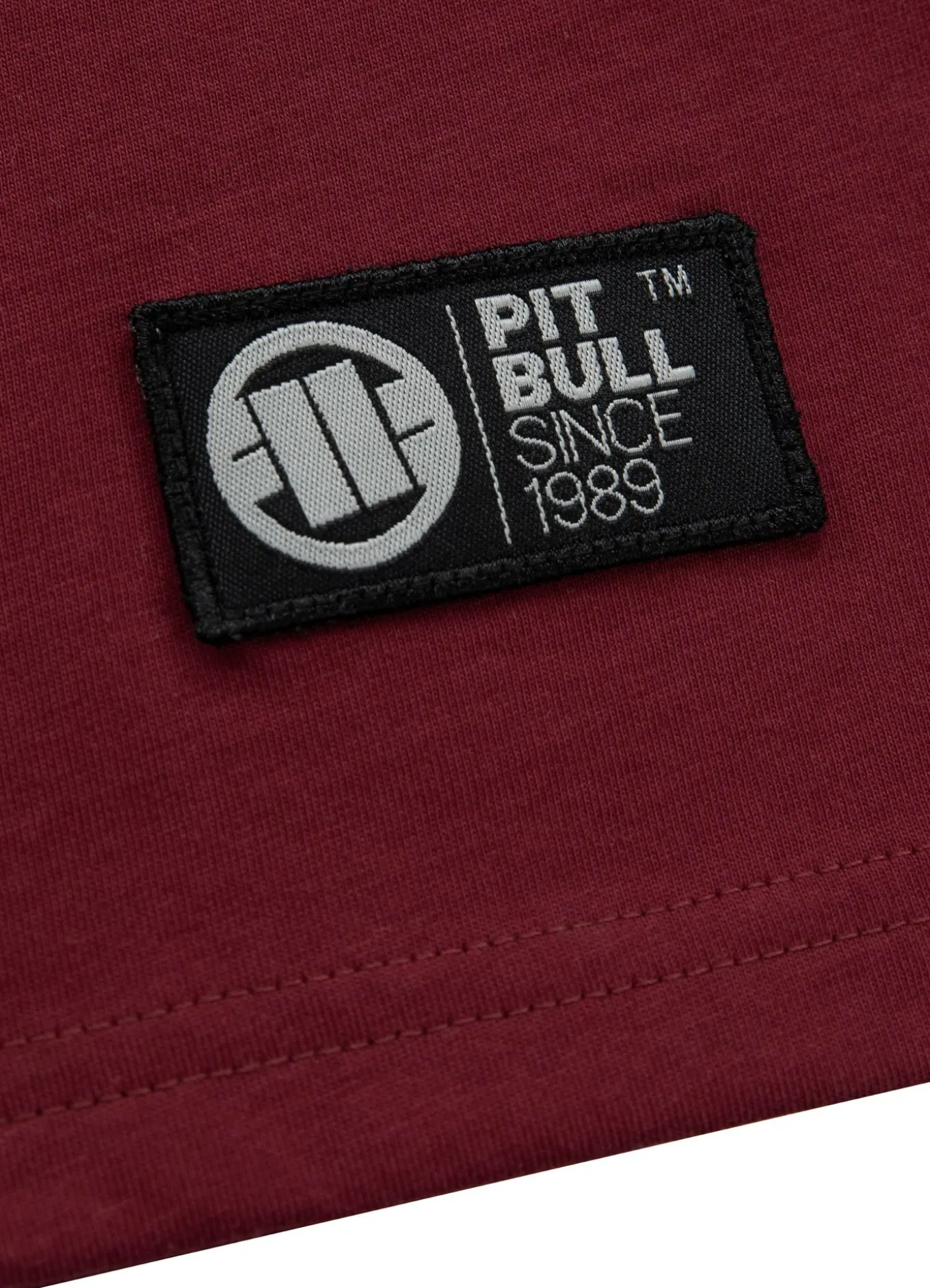 Men's T-Shirt DOG 89 - Burgundy