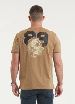 Men's T-Shirt DOG 89 - Coyote brown