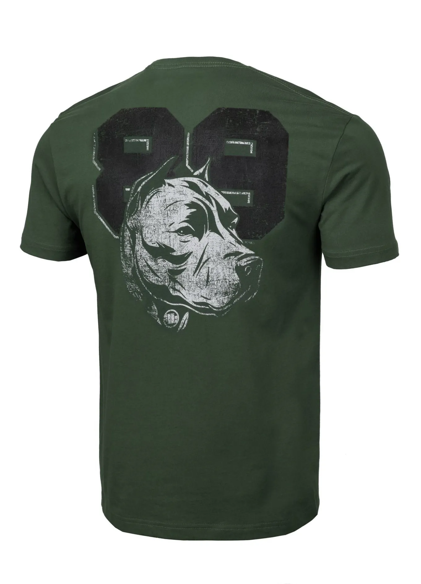 Men's T-Shirt DOG 89 - Dark green