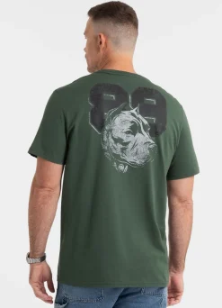 Men's T-Shirt DOG 89 - Dark green
