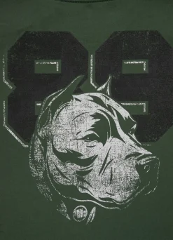 Men's T-Shirt DOG 89 - Dark green