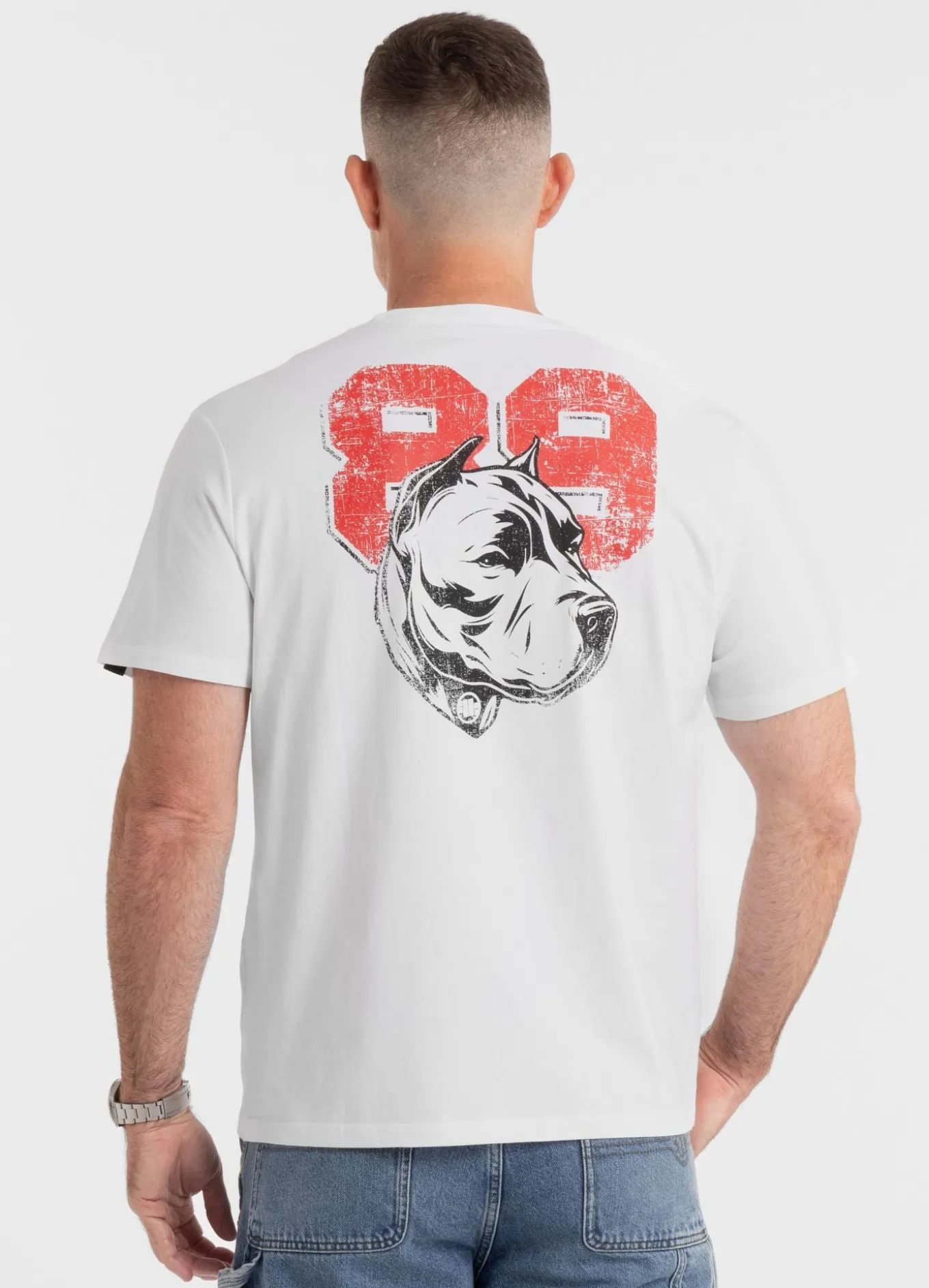 Men's T-Shirt DOG 89 - White