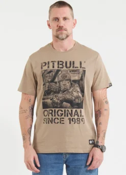 Men's T-Shirt DRIVE - Dark sand