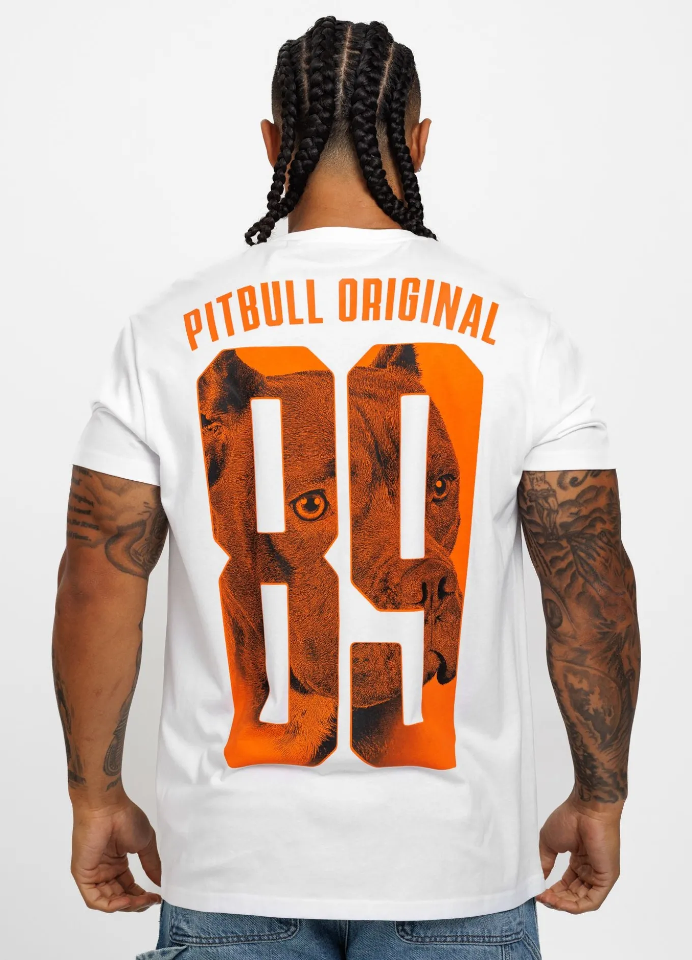 Men's T-Shirt EIGHTY NINE DOG - White