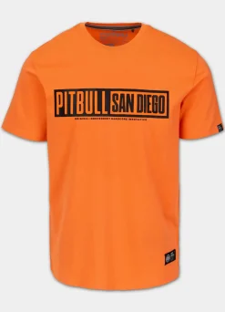 Men's T-Shirt EIGHTY NINE DOG - Orange