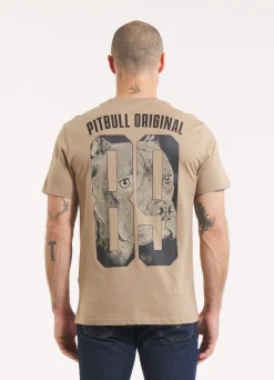 Men's T-Shirt EIGHTY NINE DOG - Dark sand