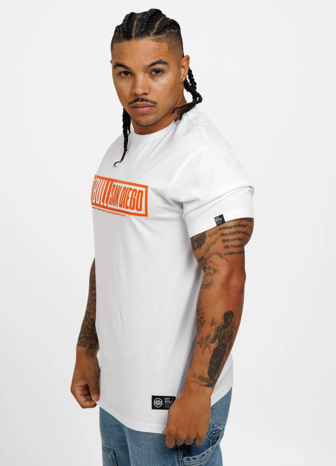 Men's T-Shirt EIGHTY NINE DOG - White