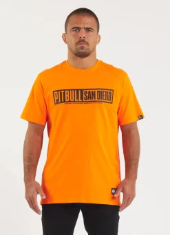 Men's T-Shirt EIGHTY NINE DOG - Orange