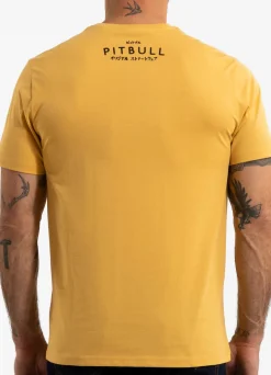 Men's T-Shirt FUJI - Pale yellow