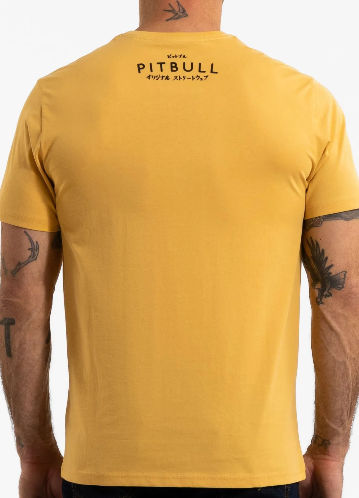Men's T-Shirt FUJI - Pale yellow
