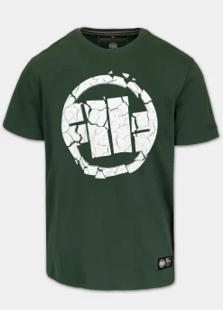Men's T-Shirt Garment Washed SCRATCH - Green