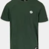 Men's T-Shirt Garment Washed SMALL LOGO - Olive