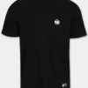 Men's T-Shirt Garment Washed SMALL LOGO - Black