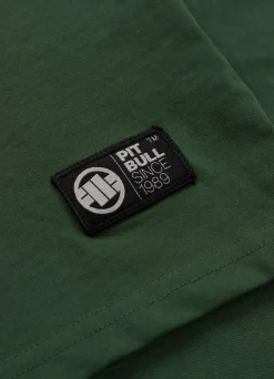 Men's T-Shirt Garment Washed SMALL LOGO - Olive