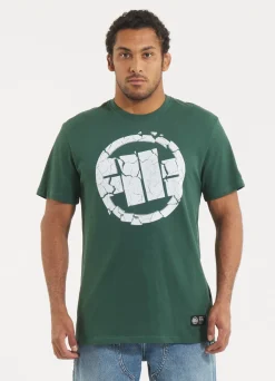 Men's T-Shirt Garment Washed SCRATCH - Green