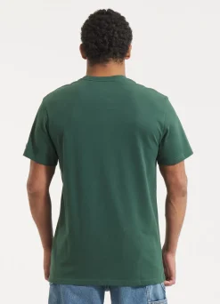 Men's T-Shirt Garment Washed SCRATCH - Green