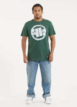 Men's T-Shirt Garment Washed SCRATCH - Green