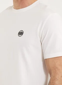 Men's T-Shirt Garment Washed SMALL LOGO - Offwhite