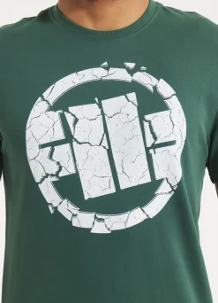 Men's T-Shirt Garment Washed SCRATCH - Green