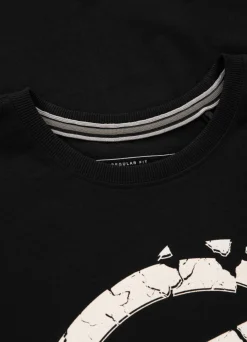Men's T-Shirt Garment Washed SCRATCH - Black