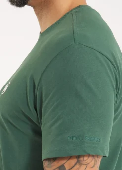 Men's T-Shirt Garment Washed SMALL LOGO - Olive