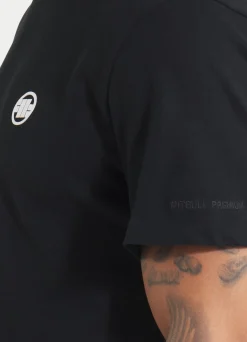 Men's T-Shirt Garment Washed SMALL LOGO - Black