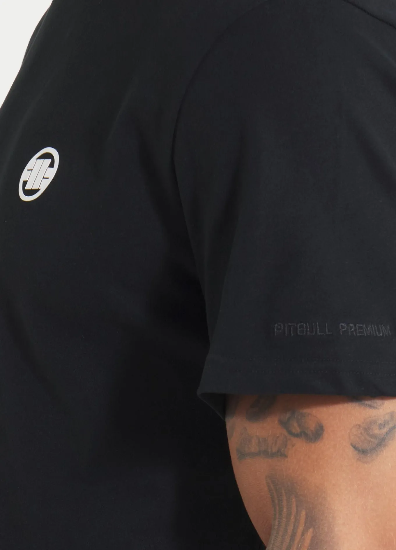 Men's T-Shirt Garment Washed SMALL LOGO - Black