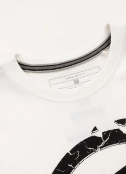 Men's T-Shirt Garment Washed SCRATCH - Offwhite