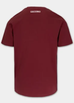 Men's T-Shirt HILLTOP - Burgundy